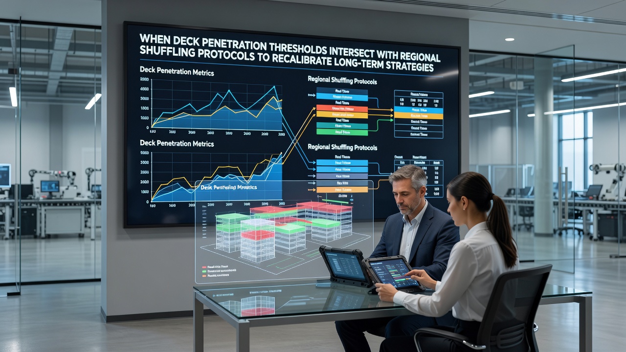 Analytics dashboard displaying expected value adjustments from synchronized shuffling protocols